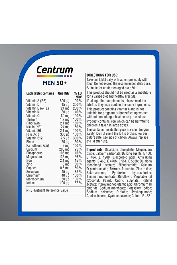 Men 50+ 30 Tablet - 3