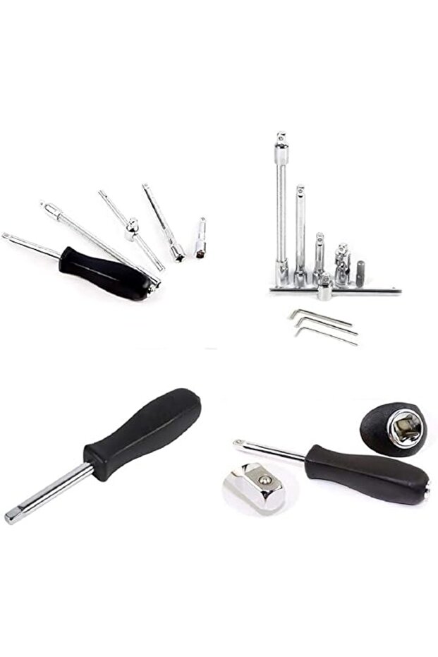 مجموعة مفكات براغي 46 في 1 مع رؤوس ومفاتيح ربط - 4