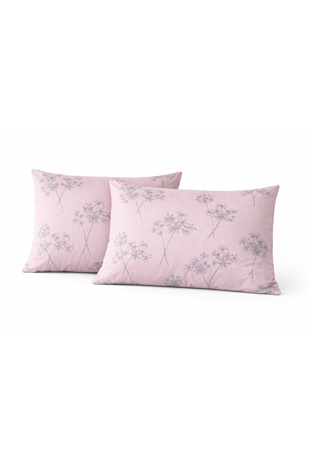 Ranforce 100% Cotton Pillowcase Set of 2 Idil Pink