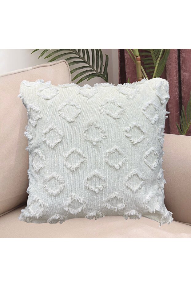 Chenille Throw Pillow Cover Back Cushion Cover– 45 X 45cm -50X50Cm - 35X50Cm – 50X100Cm Size Options Available