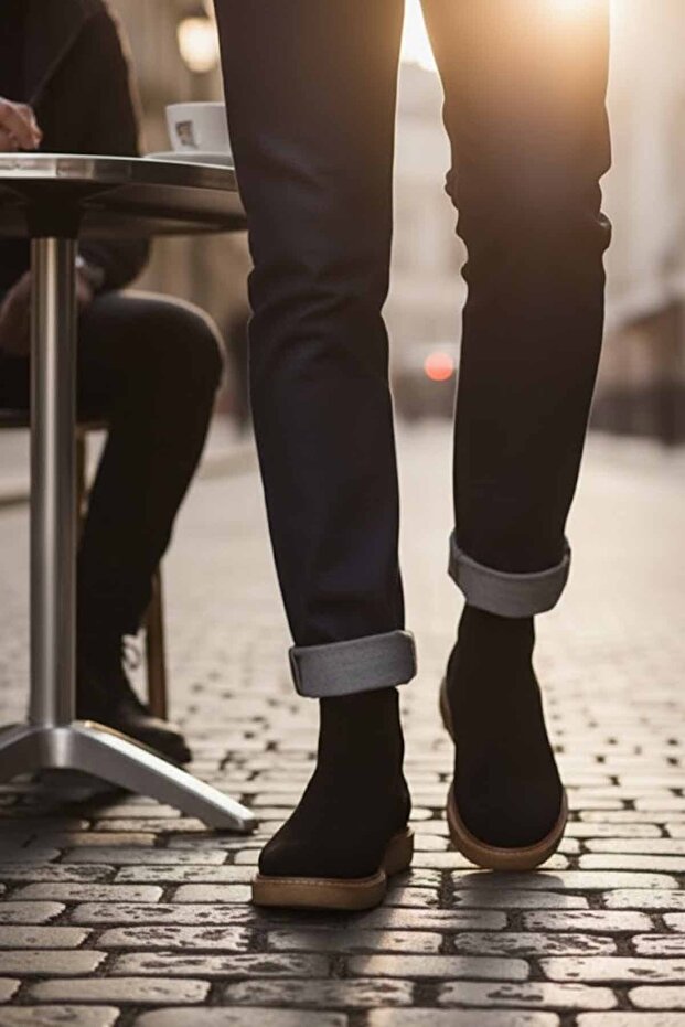 Erkek Deri Bot JST-7 - 4