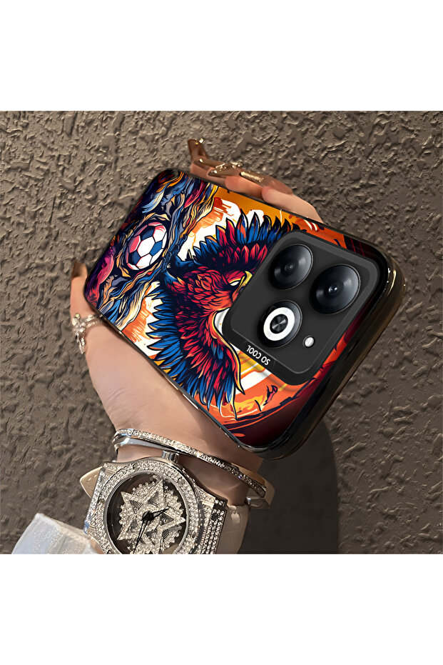 Infinix Smart 8/8 Pro Compatible Case Hard Shell Anti Fall Phone Case Eagle Pattern - 3