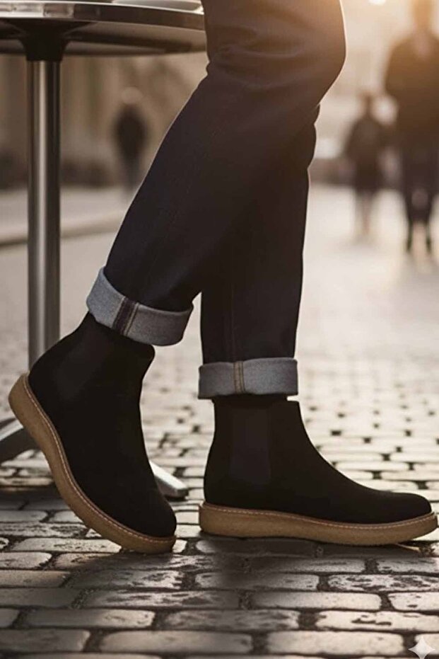 Erkek Deri Bot JST-7 - 3