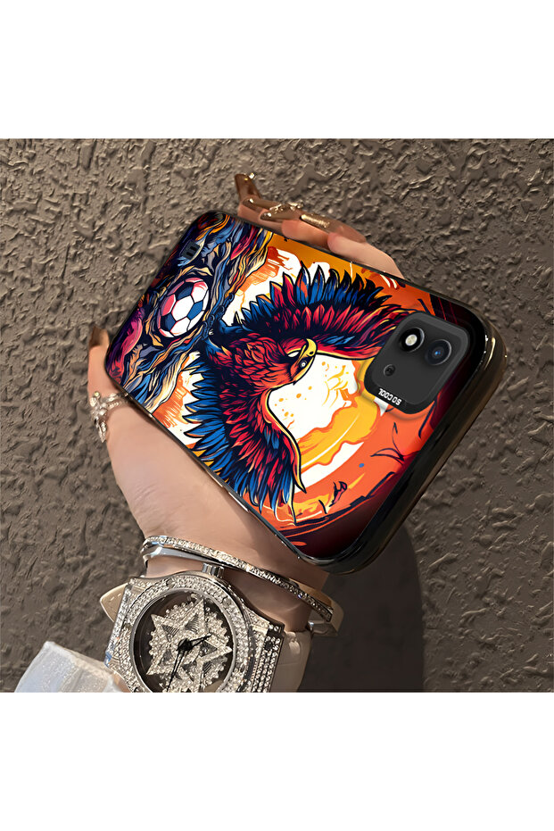 حافظة متوافقة مع هاتف Realme C11 2021، حافظة هاتف صلبة مضادة للسقوط، نمط النسر - 3