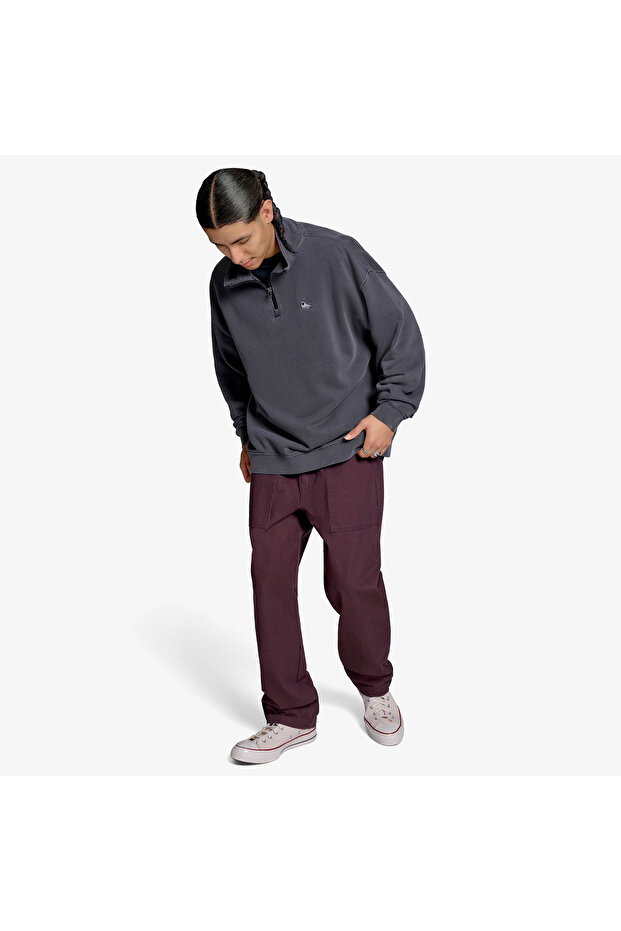 Classic Erkek Siyah Sweatshirt - 7