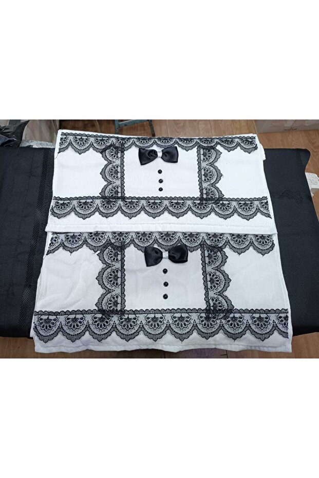 Heavy Lace Groom Towel