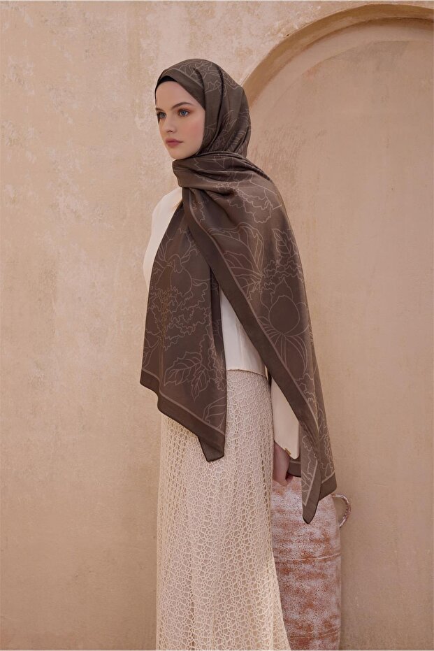 FRESH MODAL KAHVE ŞAL 1 - 1