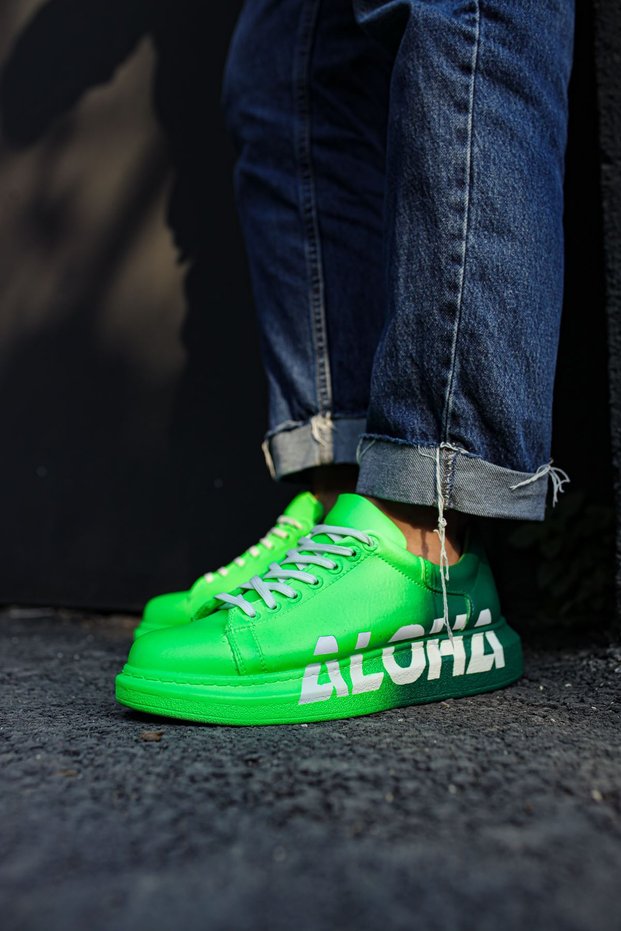 Ch254 - Cbt Pittura Men's Shoes 403 Alh Green / Dark Green