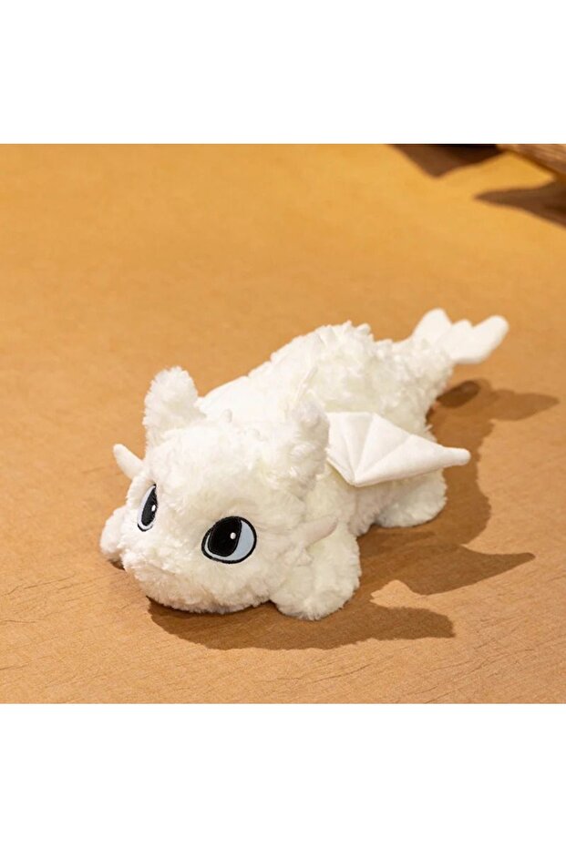 How to Train Your Dragon Toothless Plush Toy 30cm Light Fury Toothless Plush White