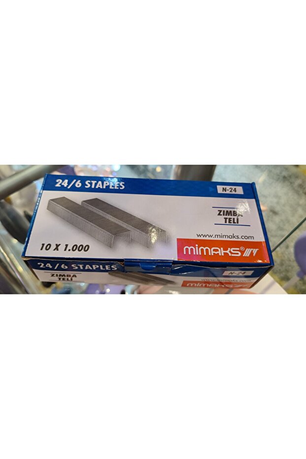 Mimaks Stapler Staples 24/6 Size Box of 10