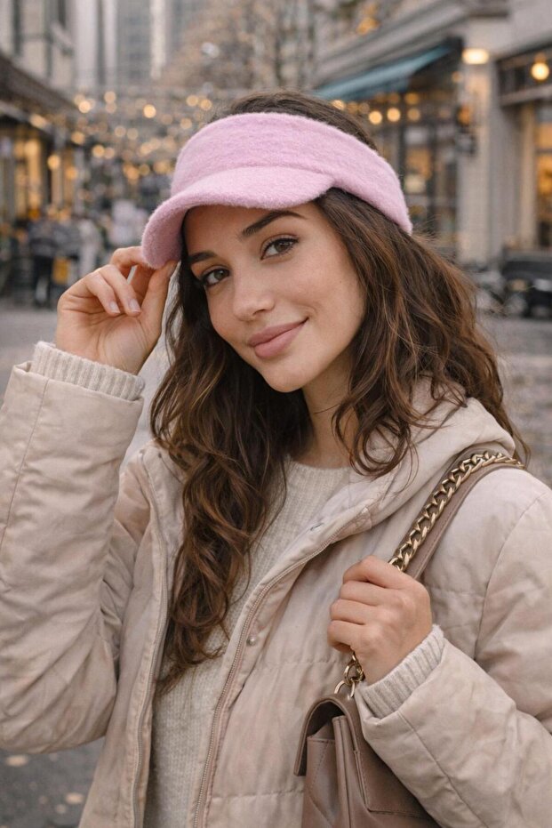 Open Top Soft Visor Hat, Cap, Visor Hat - 1