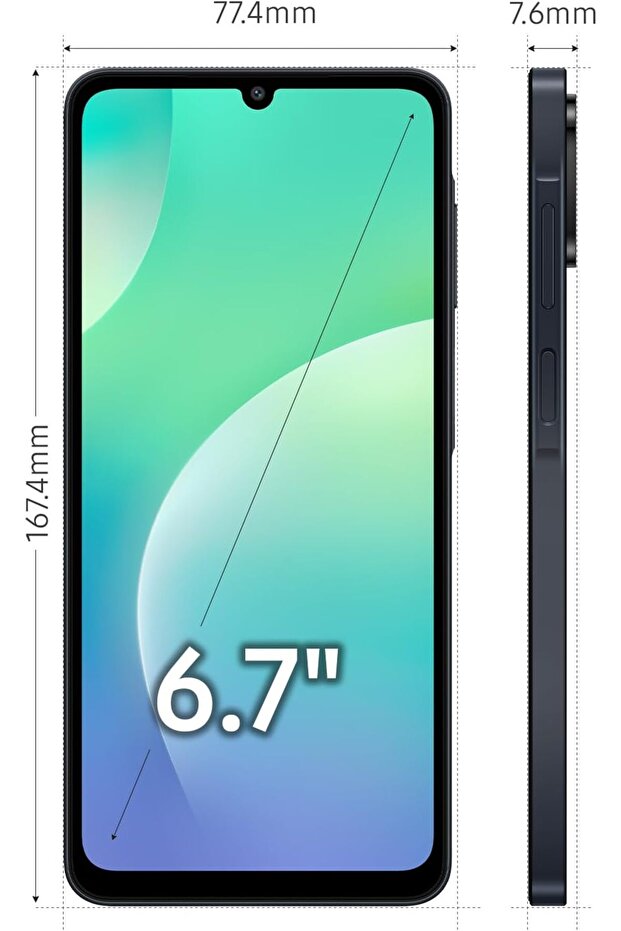 Galaxy M07 (Black, 4GB RAM, 64GB Storage) - 8