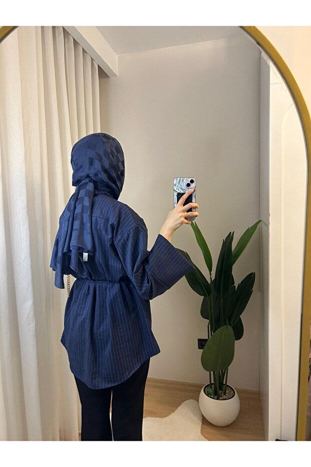 LİNE TESETTÜR GÖMLEK - 4