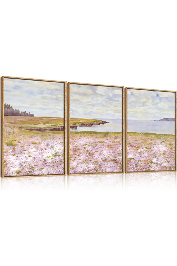Elegant Abstract Painting Framed Canvas Wall Art Decor 30x40cm