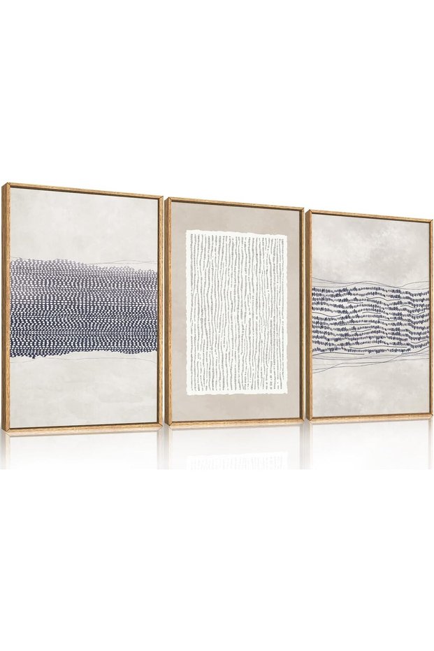 Elegant Abstract Painting Framed Canvas Wall Art Decor 40x60cm