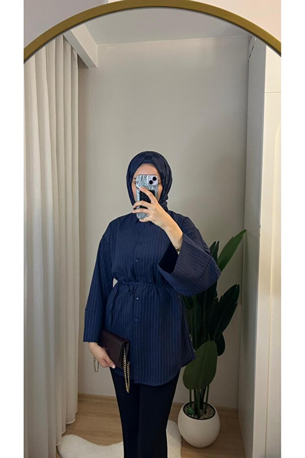 LİNE TESETTÜR GÖMLEK - 1