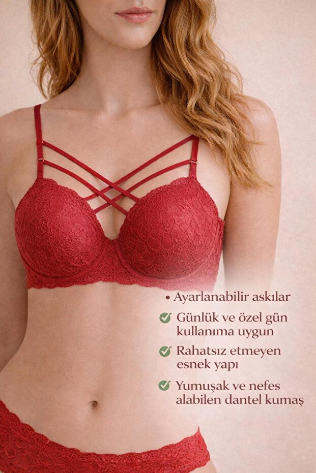 Sütyen Çapraz Askılı Desteksiz - 3
