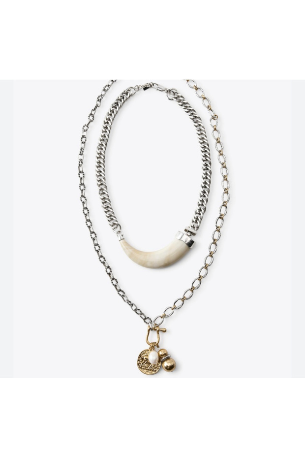 Brand Model Ivory Necklace