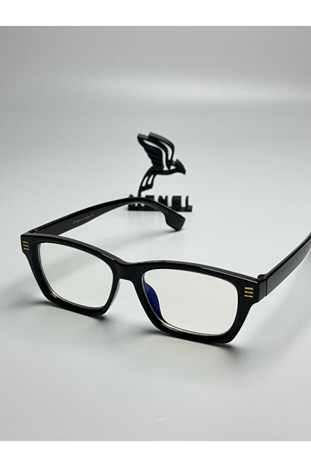 Three Lines Burber Blue Light Protector Screen Glasses Optically Compatible - 3