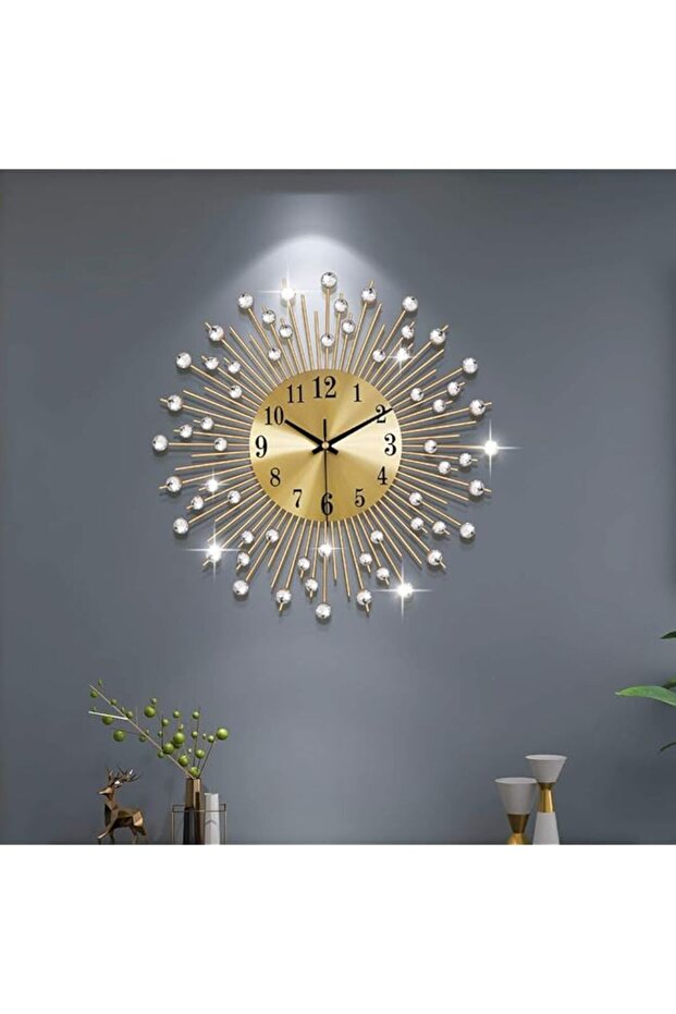Large Wall Clock for Living Room Decor