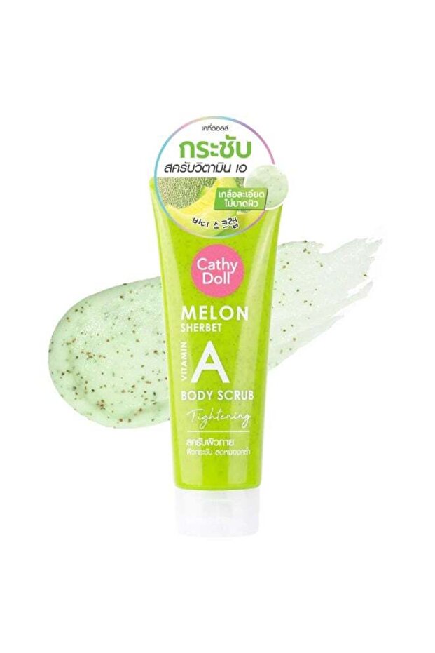 Melon Sherbet Body Scrub – Vitamin A Moisturizing & Exfoliating Scrub (320g)