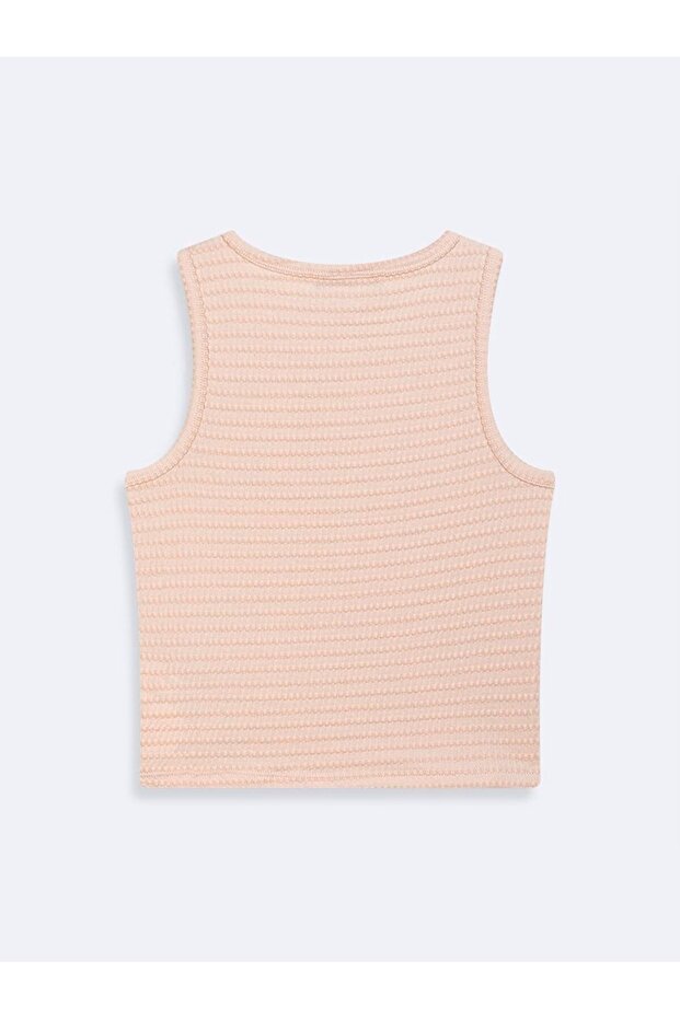 Kolsuz Basic Bisiklet Yaka Karışık Atlet - 2