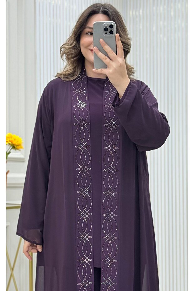 Plus Size Stone Triple Set - 2