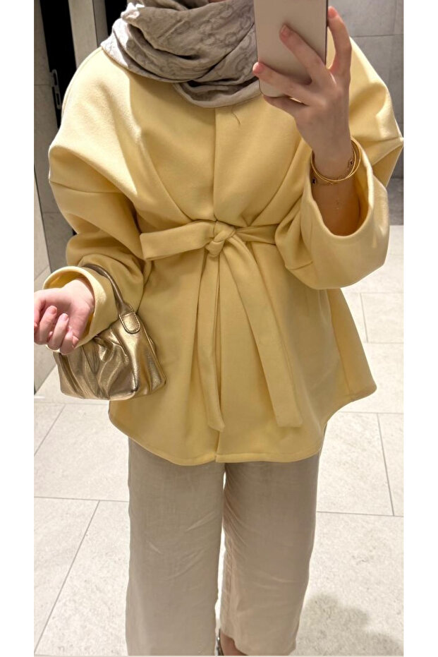 سترة كاشي صفراء - 2