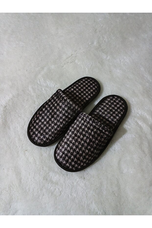 Desenli Ev Terliği - 1