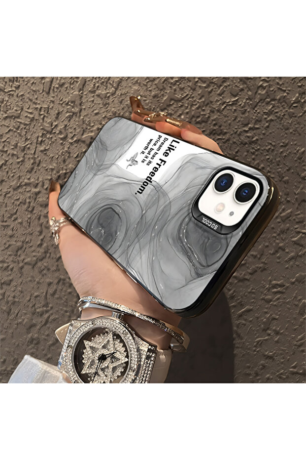 حافظة واقية من السيليكون المتوافقة مع هاتف iPhone 12 ذات نمط إبداعي من الأكريليك - 3