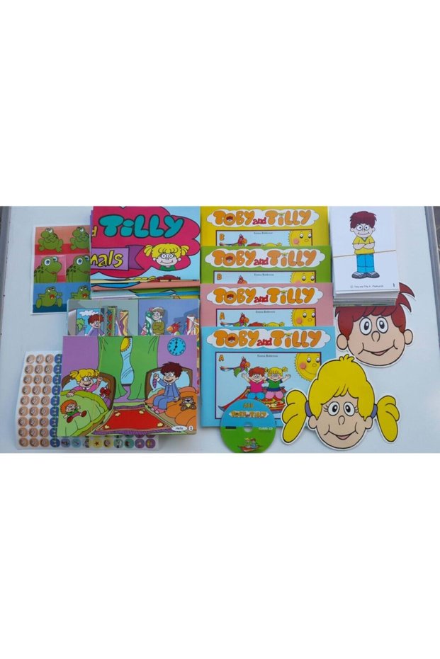 Growing and Educating Mother Working from Home English Teaching Preschool Full Activity Set
