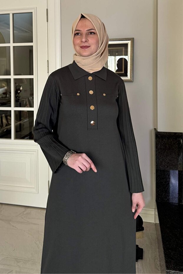 Beste Triko Elbise Haki - 2