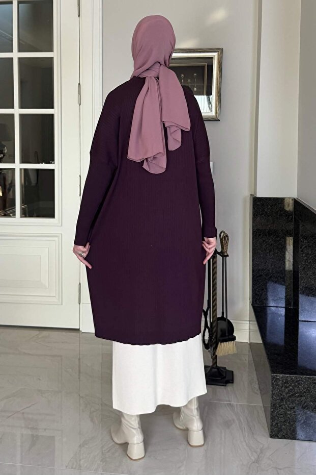 Dora Triko Tunik Mürdüm - 6