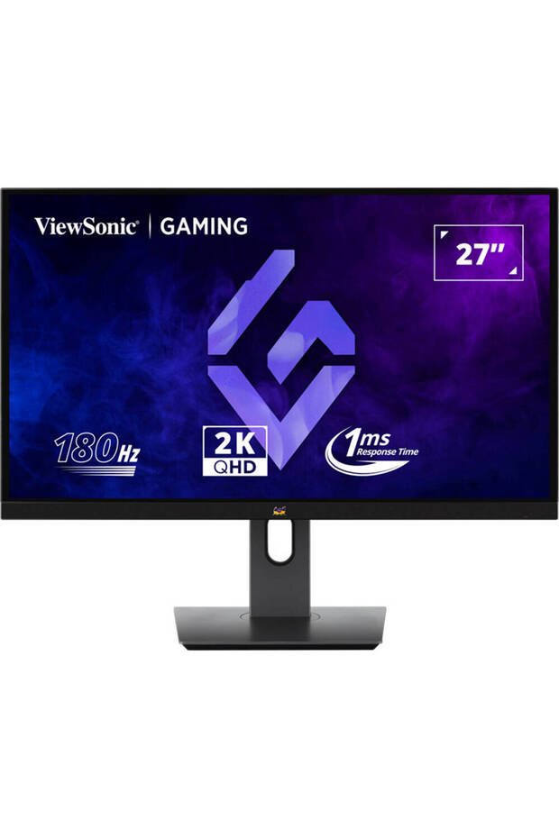 Gaming Monitor, 27" IPS Display, QHD Resolution, 180Hz Refresh Rate, 1ms (MPRT) Response Time, AMD - 1