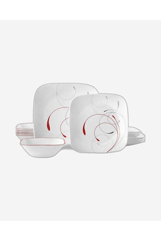 18 PCS SQ. DINNER SET SPLENDOR