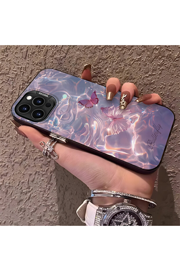 حافظة متوافقة مع هاتف iPhone 14 Pro، حافظة هاتف صلبة مضادة للسقوط، Lşık-shade - 2