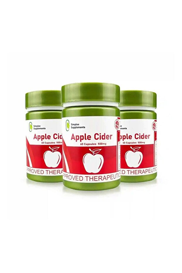 Supplement Apple Cider – 3 Bottles - 1
