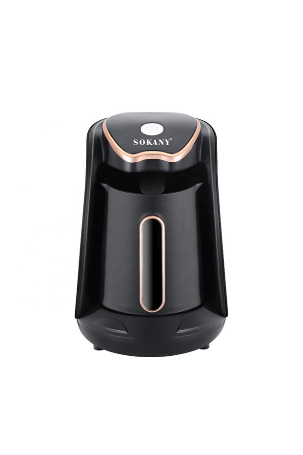600W Electric Coffee Maker 250ml 4 Cup Coffee Machine (Black)