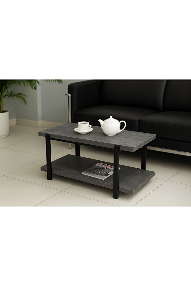 طاولة قهوة مستطيلة عصرية بتصميم أنيق ومميز - 1