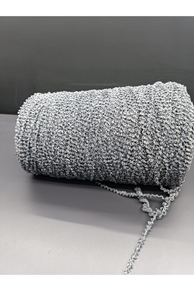 Pnlp Iri Buklet Hand Knitting Yarn 500 Gr Gray