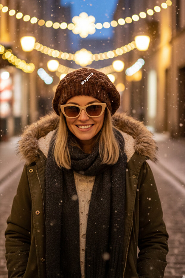 Çift Kat Kadın Ressam Bere - 8