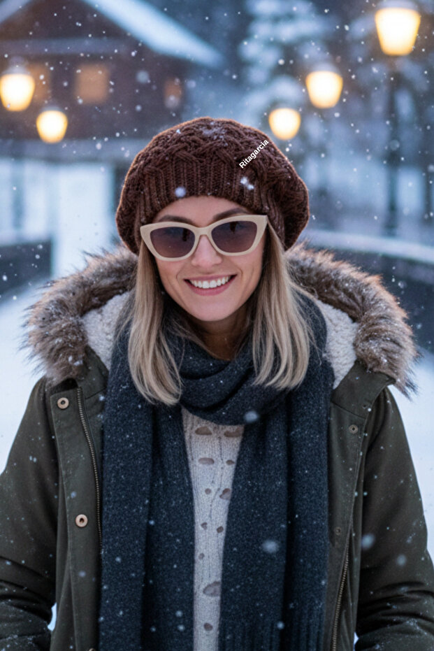 Çift Kat Kadın Ressam Bere - 6