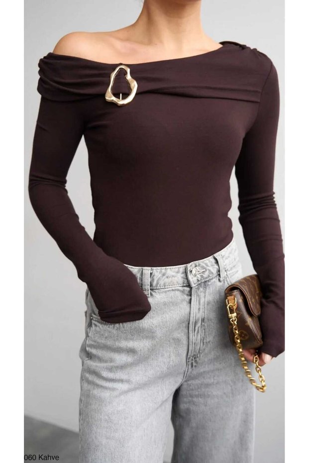 Tekomuzu Open Buckle Blouse