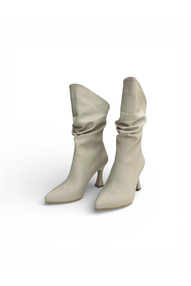 Drawstring Boots