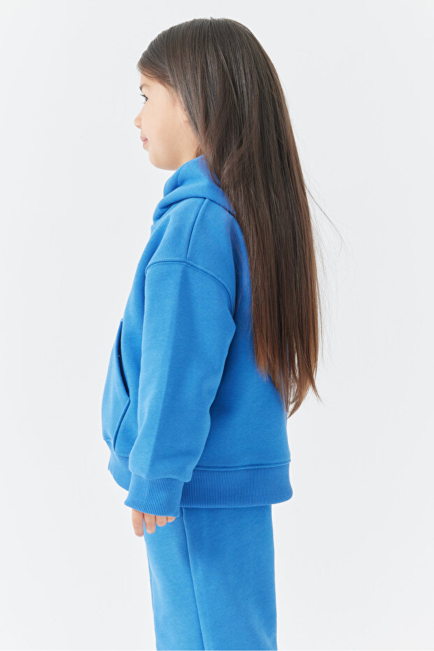 Kız Çocuk Basic Sweatshırt - 4