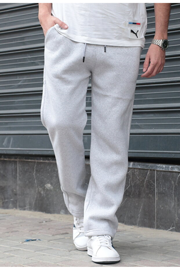 Men's Three Thread Raised Baggy Sweatpants