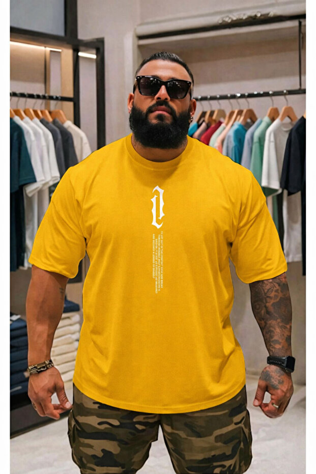 Plus Size Unisex Printed T-Shirt
