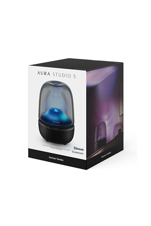Aura Studio 5 Bluetooth Hoparlör, Siyah - 8