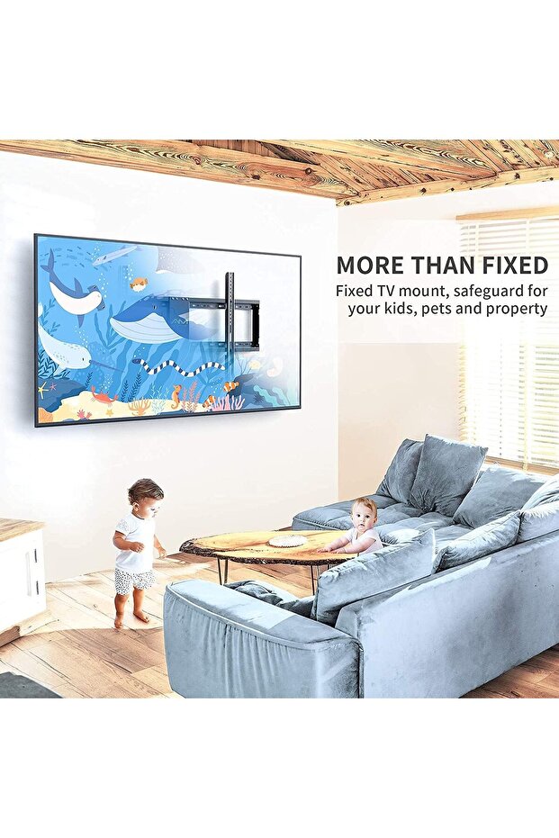 حامل جداري لتلفزيون LCD و LED - 1