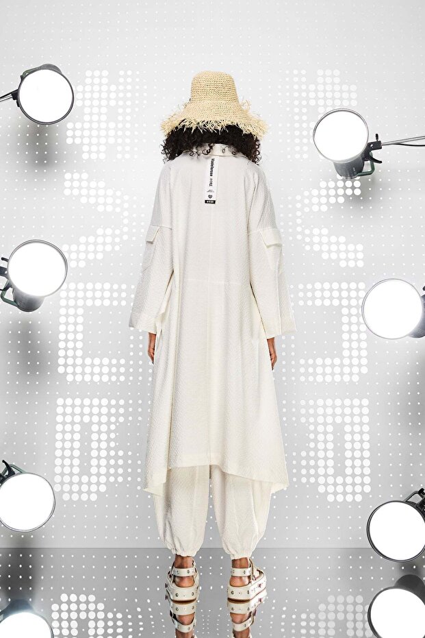 Ekru Sandalet Rocker - 6